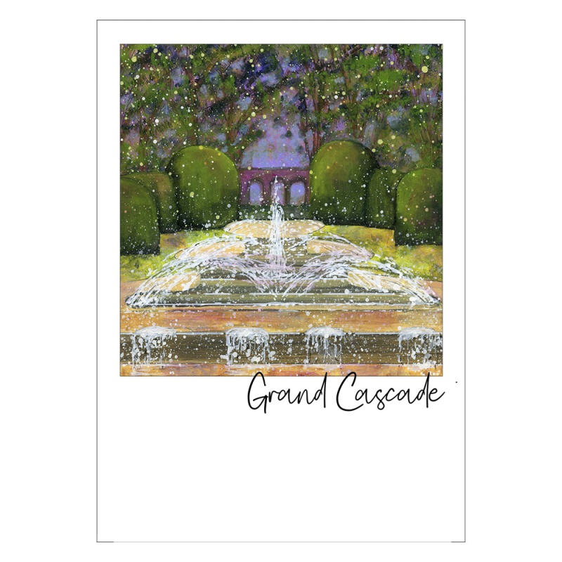 Alnwick Gardens - The Grand Cascade Postcard